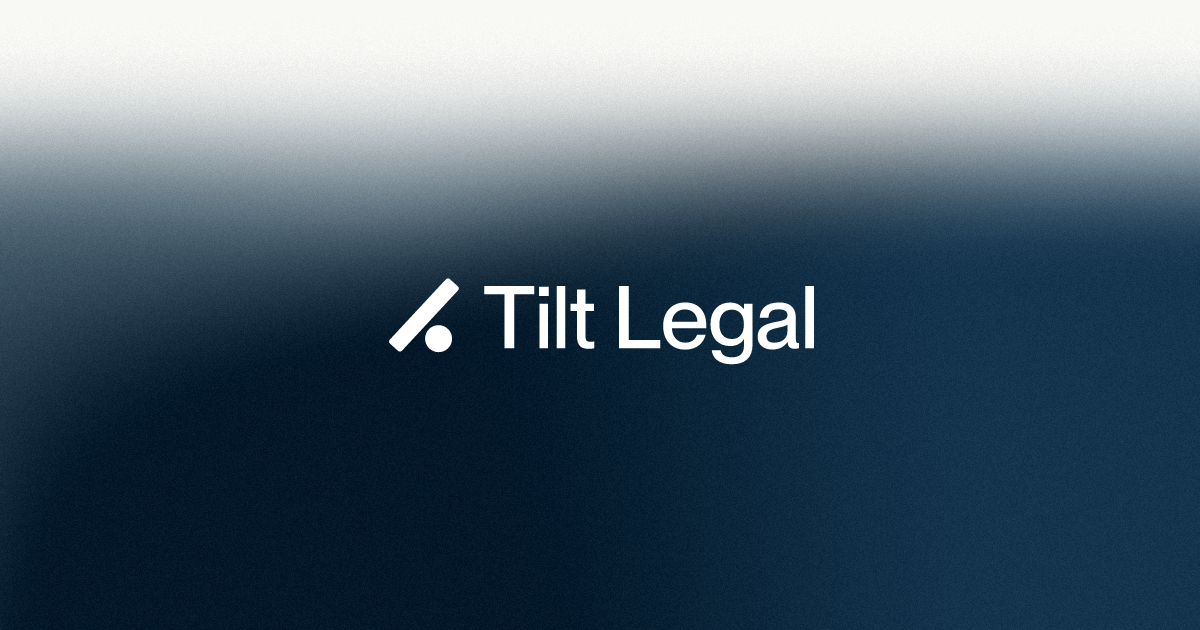 Designing Legal Workflows | Legal Ops Kit | Tilt Legal